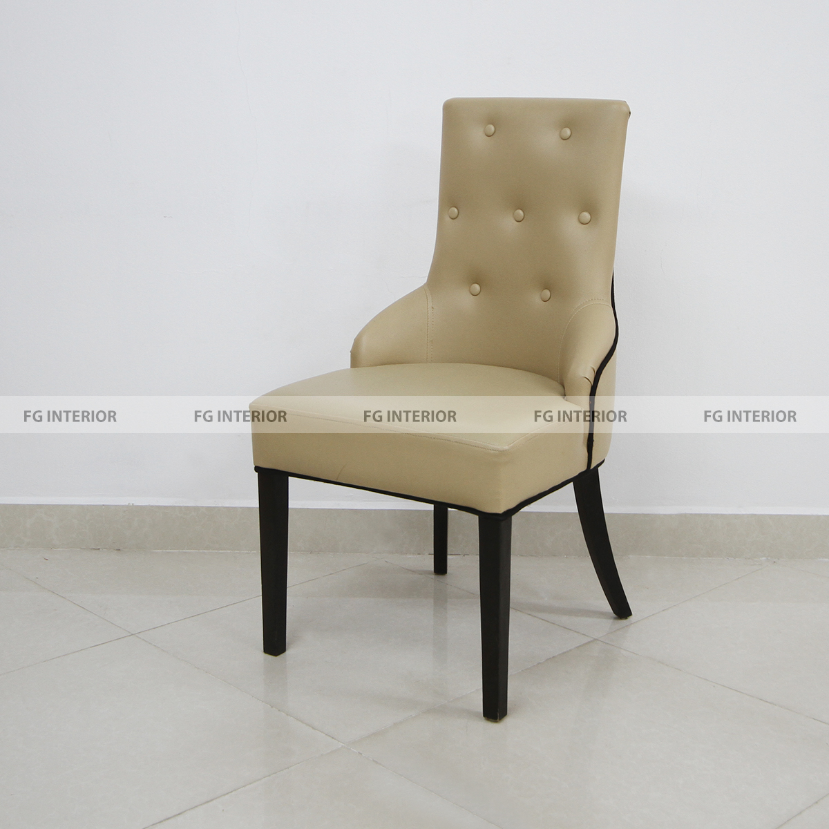 Ghế gỗ đệm da cao cấp FHC 09A