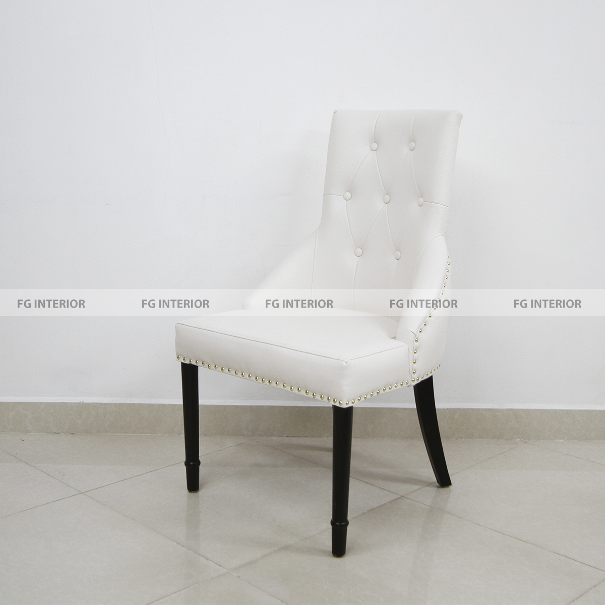 Ghế gỗ bọc đệm da cao cấp FHC 09B