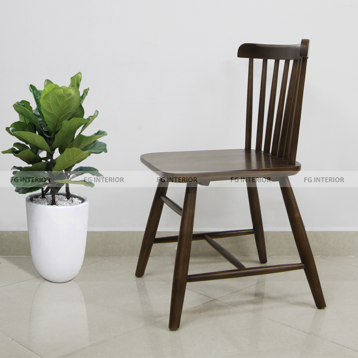 Ghế gỗ cafe PINSTOL 1B Ash