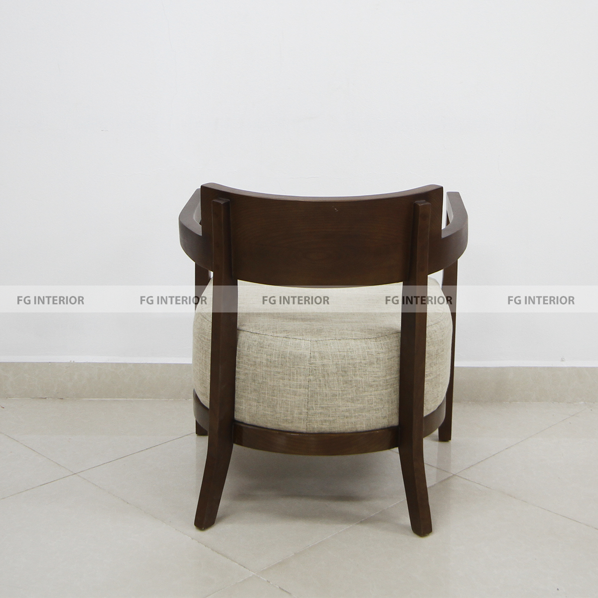 Ghế gỗ cafe có tay Starbuck 2